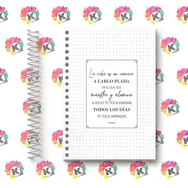 Agenda Profesor perpetua - Insumo de Papelería Sublimable Kamaluso Uruguay