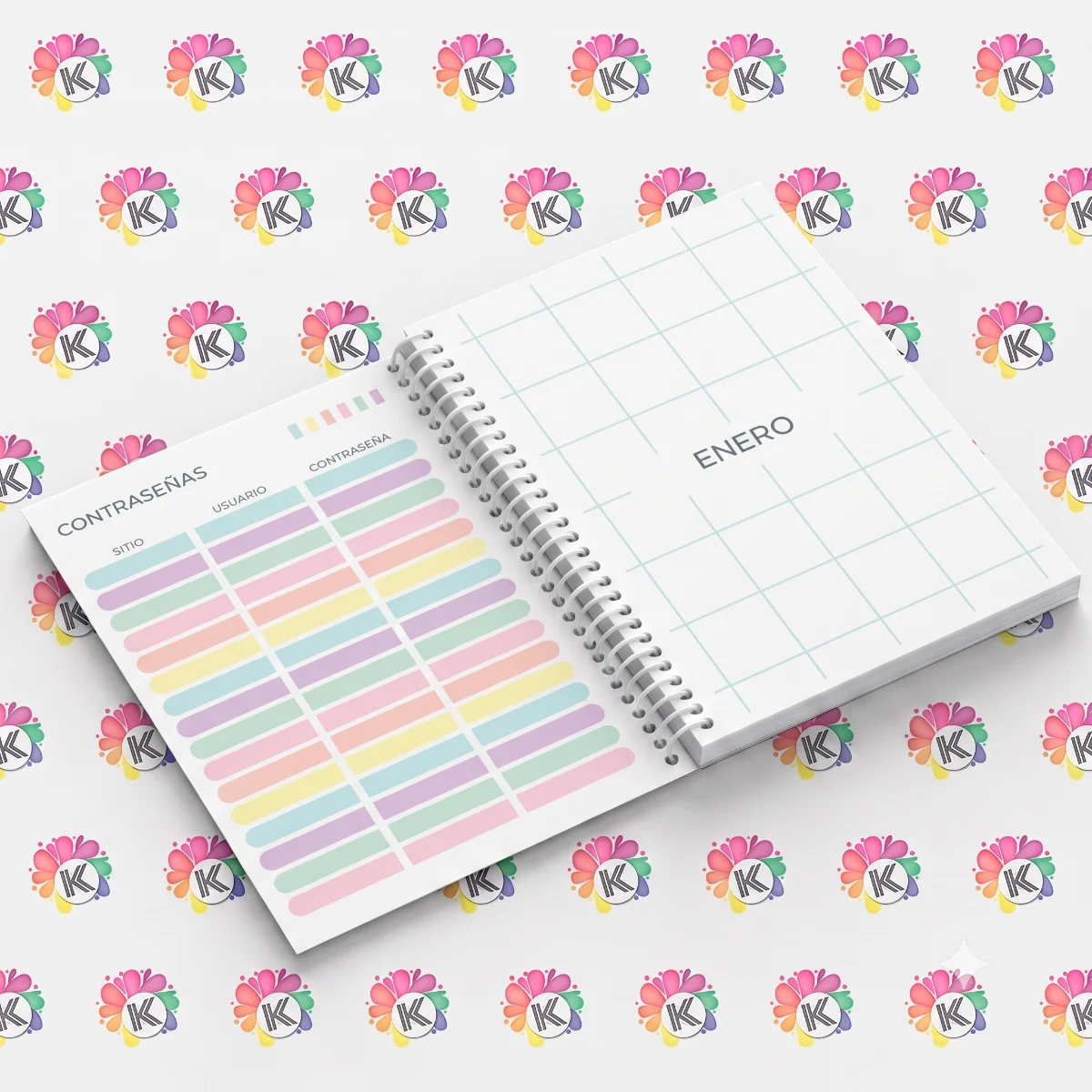Agenda Colores sublimable miniatura 7