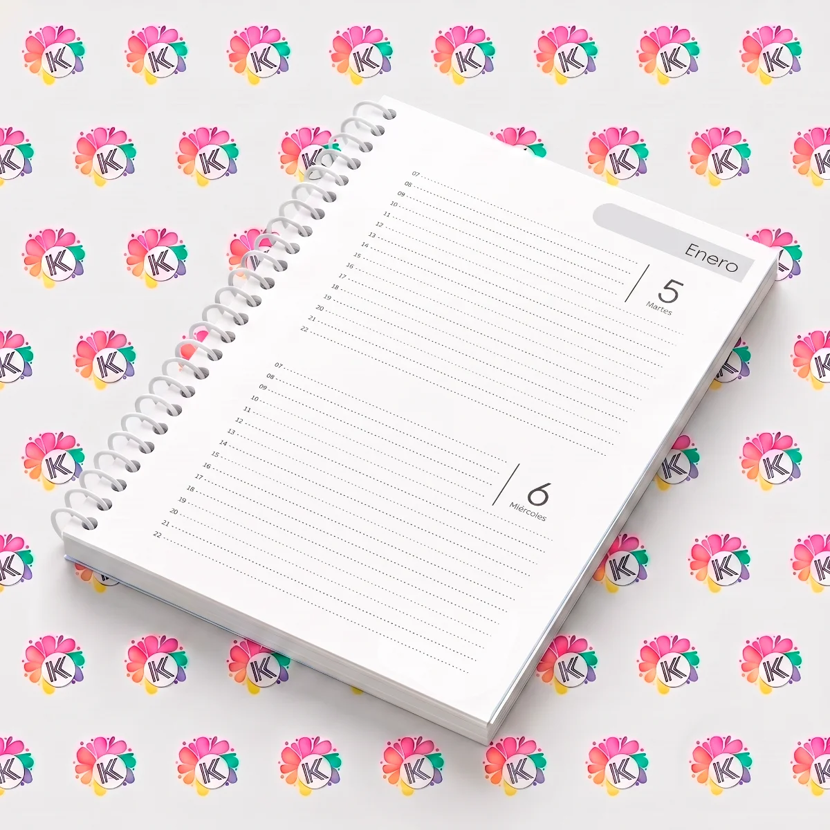Agenda dos dias por página horitonzal miniatura 2