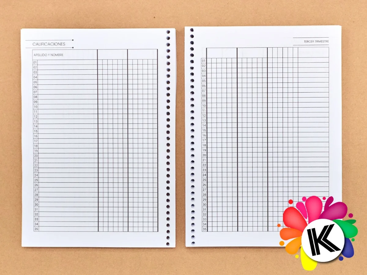 Agenda perpetua docente primaria sublimable miniatura 4